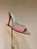 Nuevas Medias Chanclas Abiertas Primavera/Verano 2025 para Uso en Exteriores Gamuza Versátil Negro Punta Fina Tacón Único Chanclas Elegantes