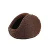 Orejeras de Invierno para Hombre, Cubreorejas de Felpa, Estilo Detrás de la Cabeza, Protectores de Oído Calientes para Estudiantes, Orejeras Engrosadas Antihielo para Mujer