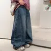 Ropa de Otoño para Niños Pantalones 2026 Nuevo Estilo Niños Medianos y Grandes Estilo Primavera y Otoño Jeans Guapos Pantalones de Pierna Recta para Niño Moda