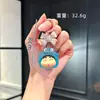 Llavero Colgante de Animal Lindo Luminoso Shin-Chan, Muñeca Linda, Accesorios para Mochila Escolar, Decoración de Coche, Regalo para Mejores Amigos y Parejas