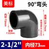 Rongsheng Upvc Padrão Americano Cotovelo de 90 Graus Sch80 Conexão de Tubo de Pvc Químico Cotovelo de Inserção em Ângulo Reto para Abastecimento de Água