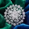 Broches de Flor de Pedrería Creativos de Venta Caliente Transfronterizos Europeos y Americanos Joyería de Pin para Corsage de Traje de Dama de Gama Alta Venta al por Mayor