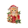 Broche Tema Natalino Europeu e Americano Papai Noel Árvore de Natal Boneco de Neve Festival de Flores Decoração de Roupa Acessórios de Pino