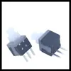 5.8*5.8 Interruptor de Botón Pulsador Interruptor de Llave Interruptor Tipo Pulsador Autoenclavamiento (Sin bloqueo) Parche de Prensa Lateral Vertical
