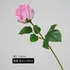 Cremoso e Suave, Toque Realista, Buquê de Noiva Rosa Hidratante, Material Floral para Casamento Dia dos Namorados Rosa