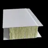 Placa de lã de rocha ligada mecanicamente, painel sanduíche resistente ao fogo e isolante térmico, placa de isolamento, painel de aço colorido decorativo e painel integrado de isolamento e decoração de parede externa