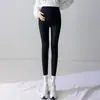 Pantalones Mágicos Pantalones de Yoga Leggings para Mujeres Embarazadas Ropa Exterior Primavera y Otoño 2022 Cintura Alta Sin Costuras Pantalones de Tiburón Ajustados en el Tobillo