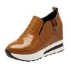 En la primavera de 2022, los nuevos tenis de altura interior para mujer, tendencia de moda coreana, casuales, slip-on, zapatos holgazanes al por mayor