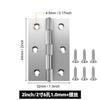 Amazon transfronterizo acero inoxidable 2 pulgadas 44x32mm mueble para el hogar plegable gabinete de piano puerta bisagra bisagra bisagra