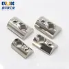 Perfil de aluminio estándar europeo Tipo 20-40 Bloque de tuerca elástica Bloque de tuerca de bola de acero Serie M3-M8 Tuerca de resorte al por mayor
