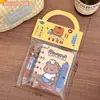 Set de Papelería Original de Dibujos Animados Lindos Tengyi, Cuaderno de Espiral de Alto Valor, Notas Adhesivas, Regalo de Regreso a Clases, Pequeño Regalo Portátil