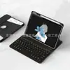 Funda Protectora con Teclado Adecuada para iPad 10.2 pulgadas 10.9 Rotatoria Textura de Tela Acrílico 9.7 Funda de Cuero con Teclado Pro11
