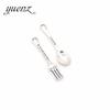 YuenZ vintage accesorios para joyería diy colgante de aleación de cuchara y tenedor comercio exterior popular J103