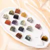 Bolsa de Cristal de Jade 3cm Minibolso Colgante Estilo Ins Adorno Decorativo de Oficina Bolso de Cristal