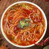 Compra 4 cubos, llévate 4 cubos gratis Fideos de Arroz Guoqiao Auténticos de Yunnan caja completa cubo para dormitorio fideos instantáneos venta al por mayor comida para snacks de medianoche