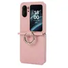 Para OPPO find N2 flip funda de teléfono móvil con patrón cruzado y anillo plegable N3 flip funda todo incluido para mujer