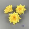 Flores Rosa de Canto Simuladas Atacado Diâmetro 8cm Cabeça de Rosa Arranjo de Flores para Parede Acessórios para Flor de Pulso Fileira de Flores Flores Artificiais