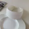 Faixa de Cabelo Amarela Estilo Coreano para Mulheres, Faz o Rosto Parecer Menor, Rejuvenescedora, Não Aperta, Faixa Larga para Uso Diário