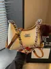 Bolso cruzado de diseño nicho de moda casual transfronterizo, estilo japonés y coreano, bolso de axila tipo "bollo" para mujer, bolso de hombro cruzado estilo coreano para commuting