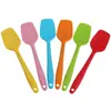 Espátula de Silicone Uma Peça Design Totalmente Envolvente Raspador para Misturar Bolo Raspador de Geleia Ferramenta de Cozinha para Assar