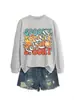 Temporada espeluznante Amazon eBay sitio independiente moda casual mujer otoño e invierno nuevo sudadera de manga larga