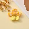 Girasol de Doble Combinación de Colores Relleno de Algodón Accesorios Pasadores para el Cabello de Niños Accesorios para el Cabello Materiales Ropa Materiales para Ropa Broches Decorativos