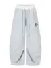 Beer Captain Estilo Retro Americano Perezoso Pantalones de Pierna Ancha Rayados Unisex 2026 Verano Sueltos Casuales Pantalones Curvos