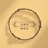 Examen de Admisión a la Universidad 2026 Buena Suerte Pez Koi Pulsera Tobillera Muñequera de Plata de Ley S925 Regalo para Estudiante Examen