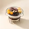 Fogão a Carvão Tradicional para Uso Interno e Externo, Adequado para Preparo de Chá, Cozimento em Panelas de Barro, Churrasco e Grelhados Tradicionais com Carvão de Madeira