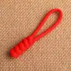 Yk47 Tirador de Cremallera Trenzado de Paracord Cordón de Cola Reemplazable Cabezal de Cremallera de Repuesto Lanyard Trenzado Hecho a Mano Colgante para Cuchillo