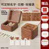 Caja de Colección de Recuerdos de Lanugo de Bebé y Cordón Umbilical Fabricación Conmemoración de los Cien Días y Luna Llena del Recién Nacido Botella de Conservación de Lanugo y Dientes de Bebé