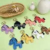 Colgante de Bolso de Poni de Cuero Año Nuevo del Caballo, Piel Sintética, Riqueza Instantánea, Versátil, Accesorio de Llavero Femenino
