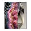 Adequado para Capa de Celular Samsung S25Ultra S26 Moda A90 Pedra Ágata A72 Capa Protetora S24 Capa Macia Tpu