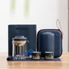 Juego de té de viaje Guochao Wenchuang Qianli Jiangshan para el hogar, negocios, regalo de acompañamiento para enviar a clientes, regalo para imprimir logo