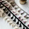 Fleco de Encaje de Poliéster de Colores para Escoba, Flecos para Cortina, Mantel, Ropa, Accesorios Textiles para el Hogar, Cinta