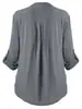 Popular camisa tejida casual europea y americana con encaje empalmado, cuello en V, manga larga para mujer, venta al por mayor de fábrica de comercio electrónico transfronterizo