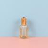 Botella de Vidrio Octagonal con Rodillo de 9ml para Perfume, Botella Vacía Recargable, Botella para Aceite Esencial, Líquido de Esencia, Botella Recargable para Cosméticos y Perfume