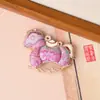 Colgante de Fortuna Doble Cara Dinastía Song DIY Nuevo Estilo Chino Colgante para Bolso Hanfu Adorno para Colgar en el Coche Tienda Cultural y Creativa Accesorios