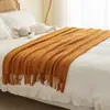 Corredor de Cama para Pousada Estilo Ins Nordic Hotel Escritório Cobertor de Soneca Ar Condicionado Manta de Sofá Manta de Acampamento Manta de Sofá