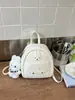 Mochila Estudiante Moda Dulce Gran Capacidad Nicho Doble Hombro Viaje Ligera Estampado Cielo Lleno de Estrellas Doble Hombro