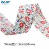 Tiras Pequeñas de Tela Floral Prensada, Cintas Compuestas de Tela Floral, Accesorios para el Cabello de Moños Hechos a Mano para DIY, Cinta para el Cabello