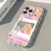 Rapunzel Adecuado para Iphone17Promax Crema Espejo Funda de Teléfono Aceite 16 Nuevo 15 Dibujos Animados 14 Piezas
