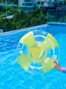 Flotador de Piscina Patito Feo PVC Engrosado Lentejuela Amarillo Luz de Luna Flotador Asiento Flotador Salvavidas Infantil Flotador de Axilas Flotador