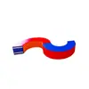 Conjunto Completo de Equipamentos Educacionais Macios para Jardim de Infância, Equipamentos de Treinamento de Aptidão Física Infantil, Auxílios de Ensino para Integração Sensorial, Caixa de Pular, Cavalo de Pular, Barra de Equilíbrio