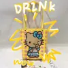 Bolsa Tejida Nueva de Fábrica Bolsa Cuadrada Pequeña Bolsa de Cesta de Plástico para Verduras Color Cesta Pequeña Coincidencia de Foto Bolsa de Playa Bolsa de Mujer