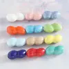 Nuevas Cuentas de Cacahuete de Cerámica Cuentas de Color Caramelo Cuentas Sueltas Pulsera Collar Material Hecho a Mano Joyería DIY Hecha a Mano