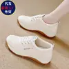 Zapatos estilo Birkenstock de suela gruesa para mujer, nuevo modelo otoño 2026, cuero suave de cobertura total, con plataforma para aumentar altura, slip-on para personas menudas