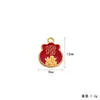 Traga Riqueza e Tesouro Acessórios de Joias Estilo Chinês Ouro Areia Pulseira com Óleo Pingado Acessórios de Joias Pingente Pequeno para DIY