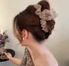 Pinza de Tiburón con Lazo de Gato Súper Linda Pinza Grande para el Cabello Pinza para el Cabello para Mujeres Nuevo 2025 Accesorios de Alta Gama para el Cabello para la Parte Posterior de la Cabeza