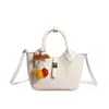 Elegante y estiloso bolso de mano tipo cesta Henggeng, nuevo modelo de moda versátil para uso casual, bolso de hombro y cruzado